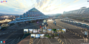 重庆仙女山游客中心VR全景拍摄图片